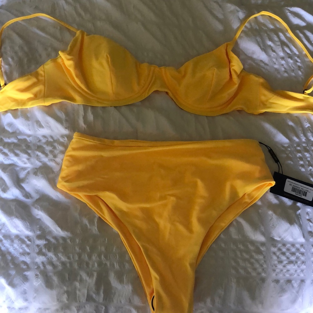 Pink colada bikini set
